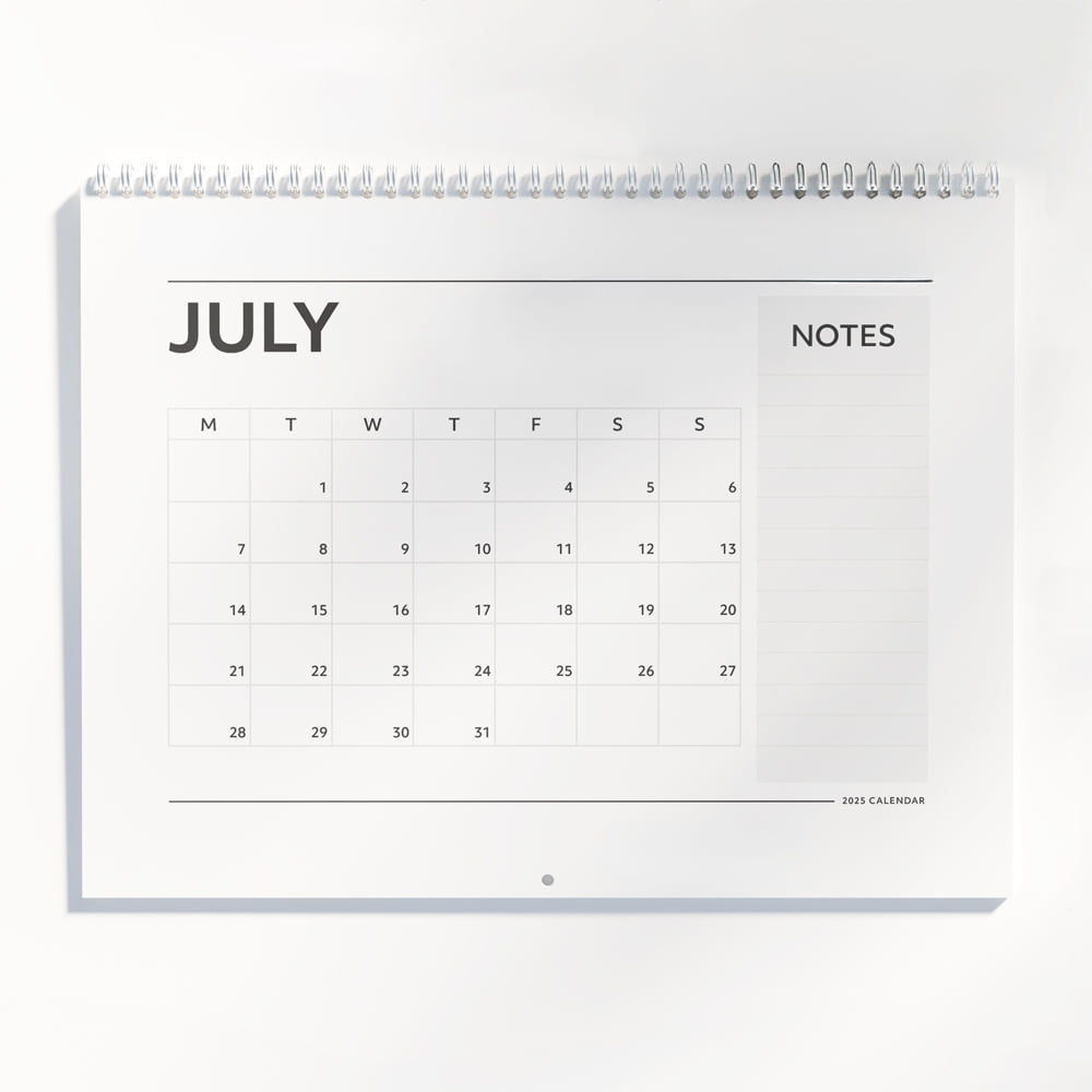 A4 Calendar, Silk, 170gsm, matte finish, 11.7x8.3" / 29.7x21cm